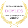 Doyles Guide Recommended Wills & Estates Litigation Law Firm