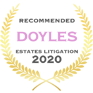 Doyles Guide Recommended Wills & Estates Litigation Law Firm